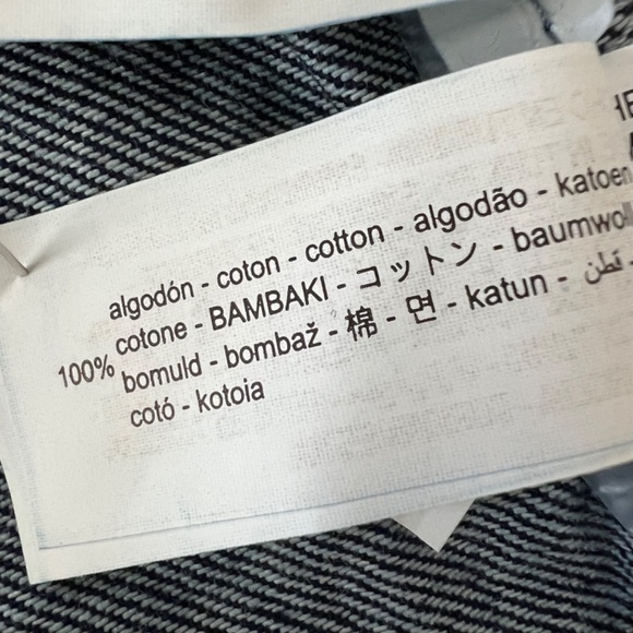 ZARA Z1975 New Cropped Short Sleeve Denim Shirt - NWT! - L - Picture 11 of 13